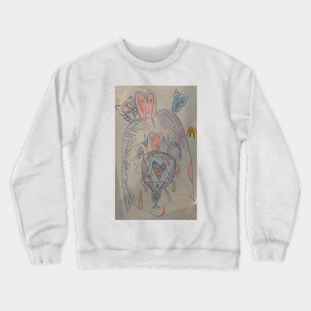 owl garden Crewneck Sweatshirt by lilyvtattoos